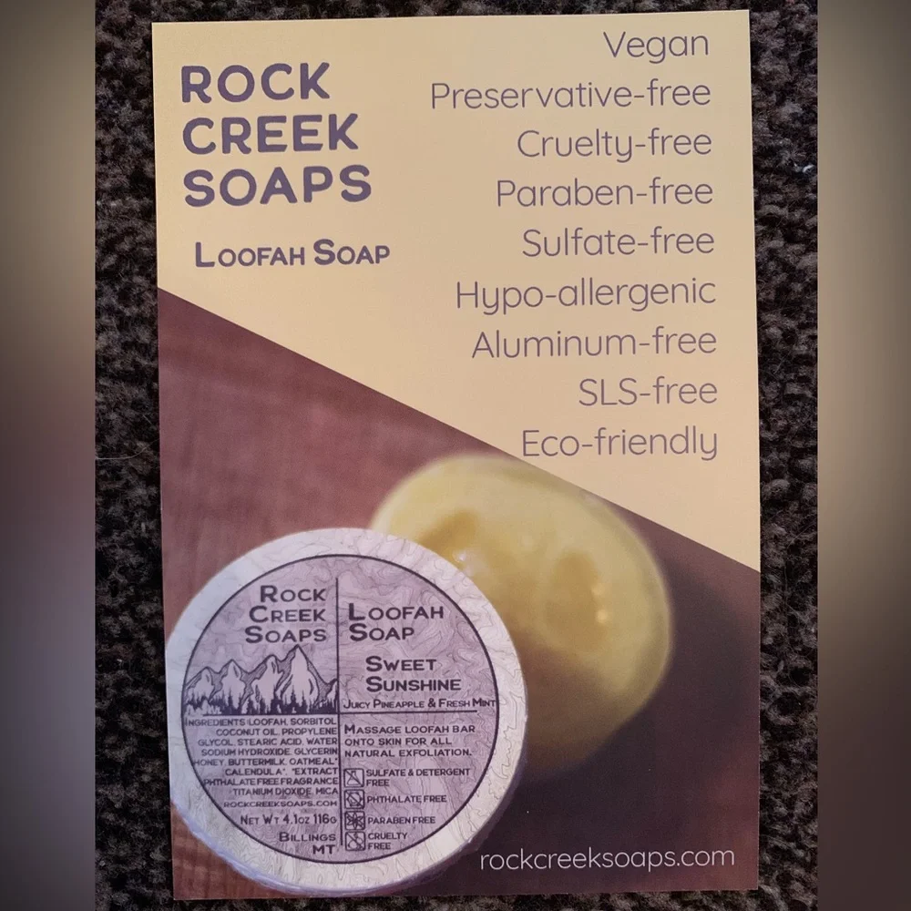 Loofah Soap - Soothing (Lavender) - Picture 4 of 5